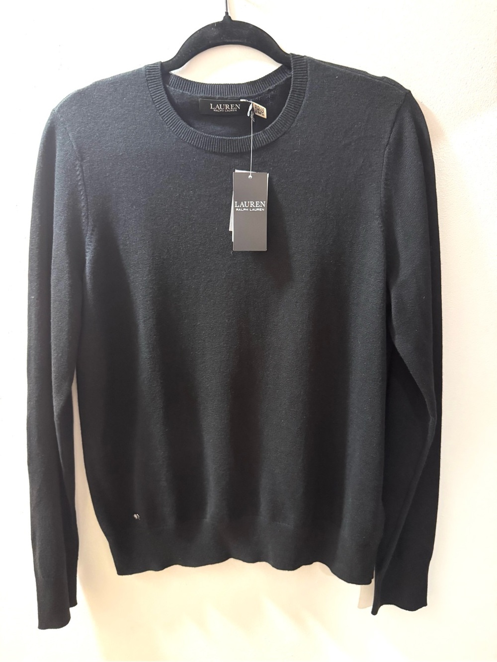 Lauren Ralph Lauren Women’s Black Crewneck Sweater